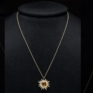 Meir T 14k yellow gold Diamond and Citrine